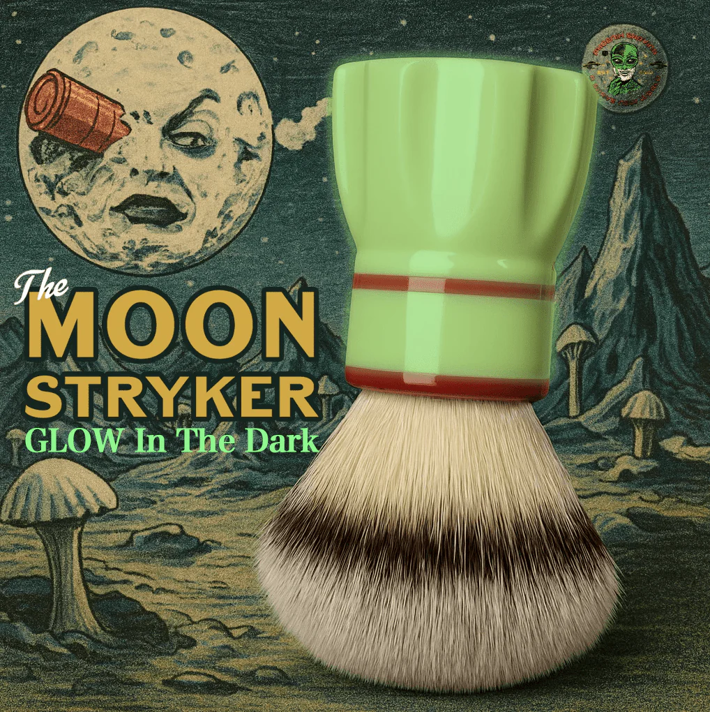 Phoenix Shaving Brush - Moon Stryker GLOW 24mm
